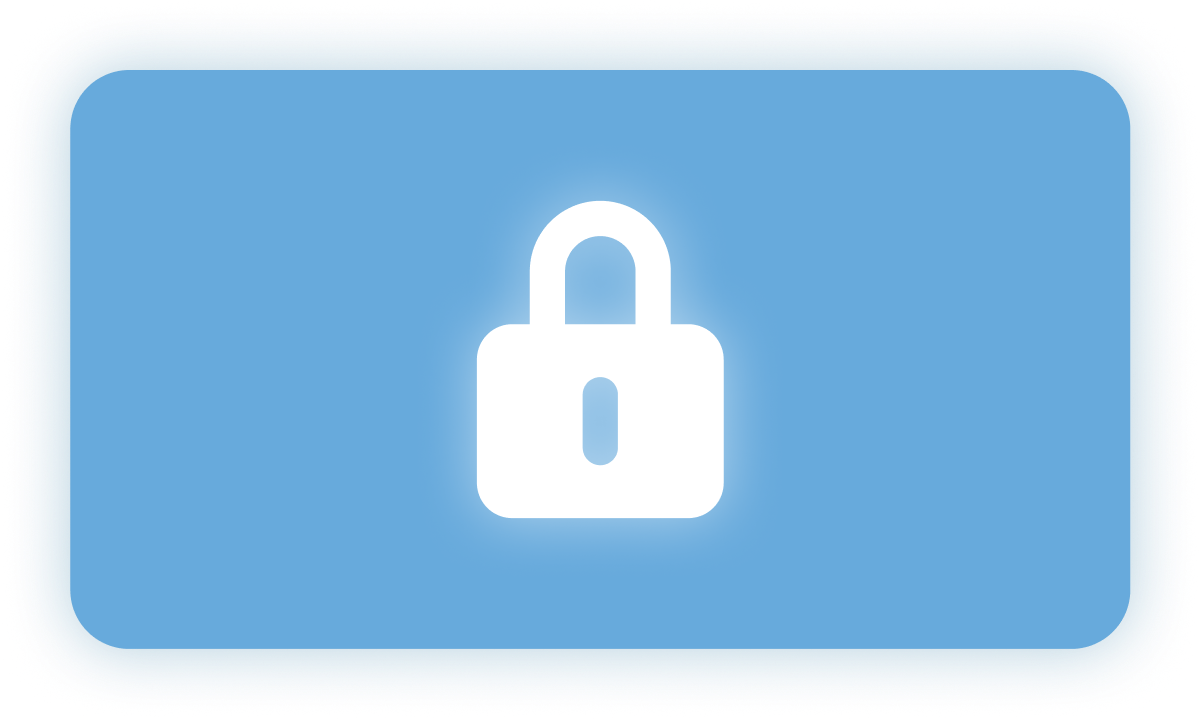 Secure lock icon displayed on a laptop screen.
